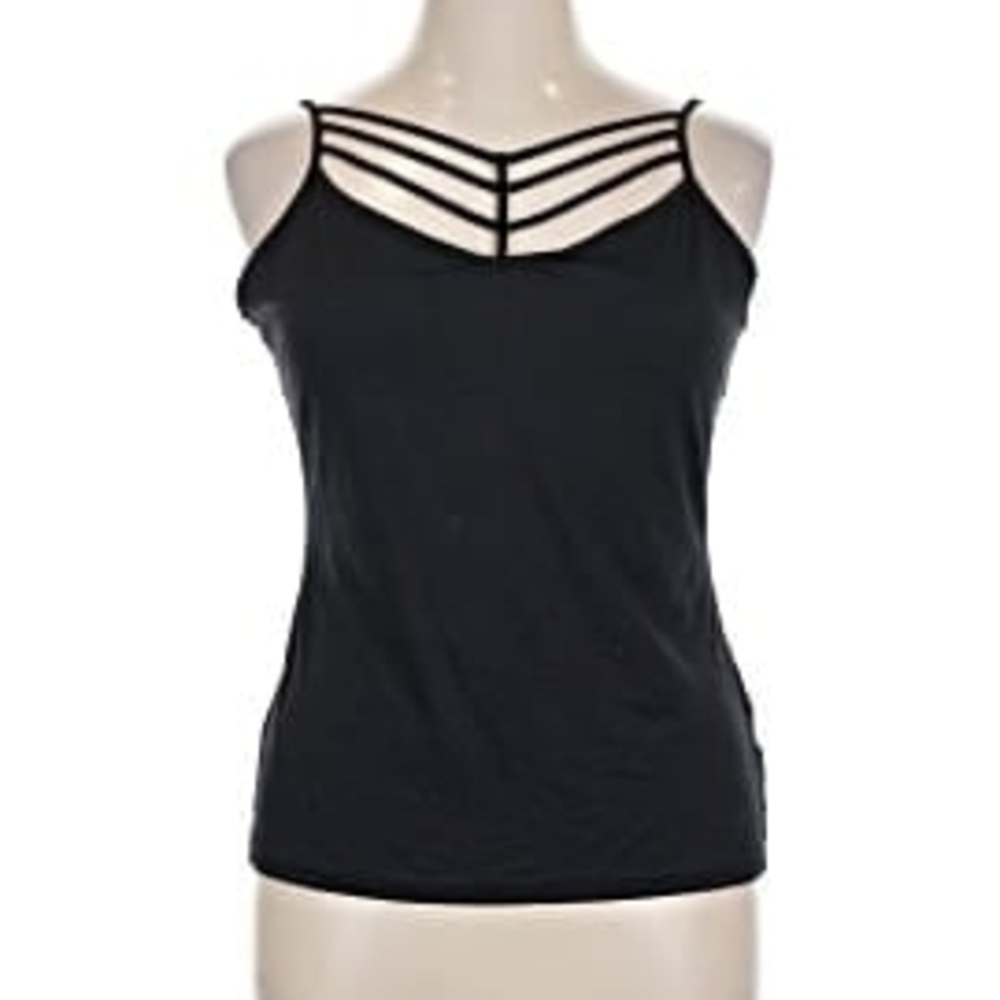 Thalia Sodi Black Strappy Camisole